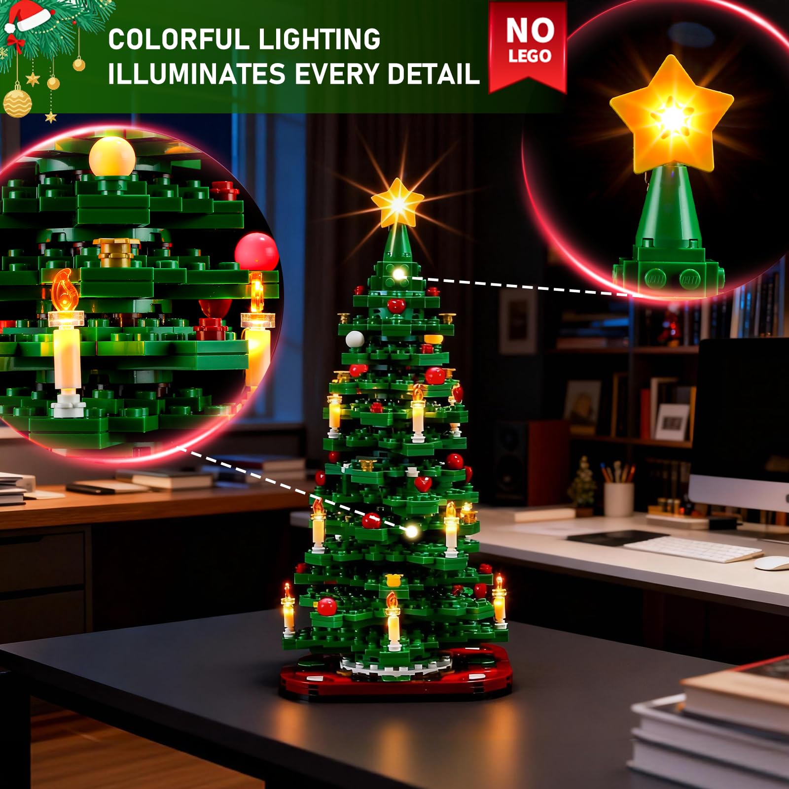 Amazon.com: BRIKSMAX Led Lighting Kit for LEGO-40573 Christmas